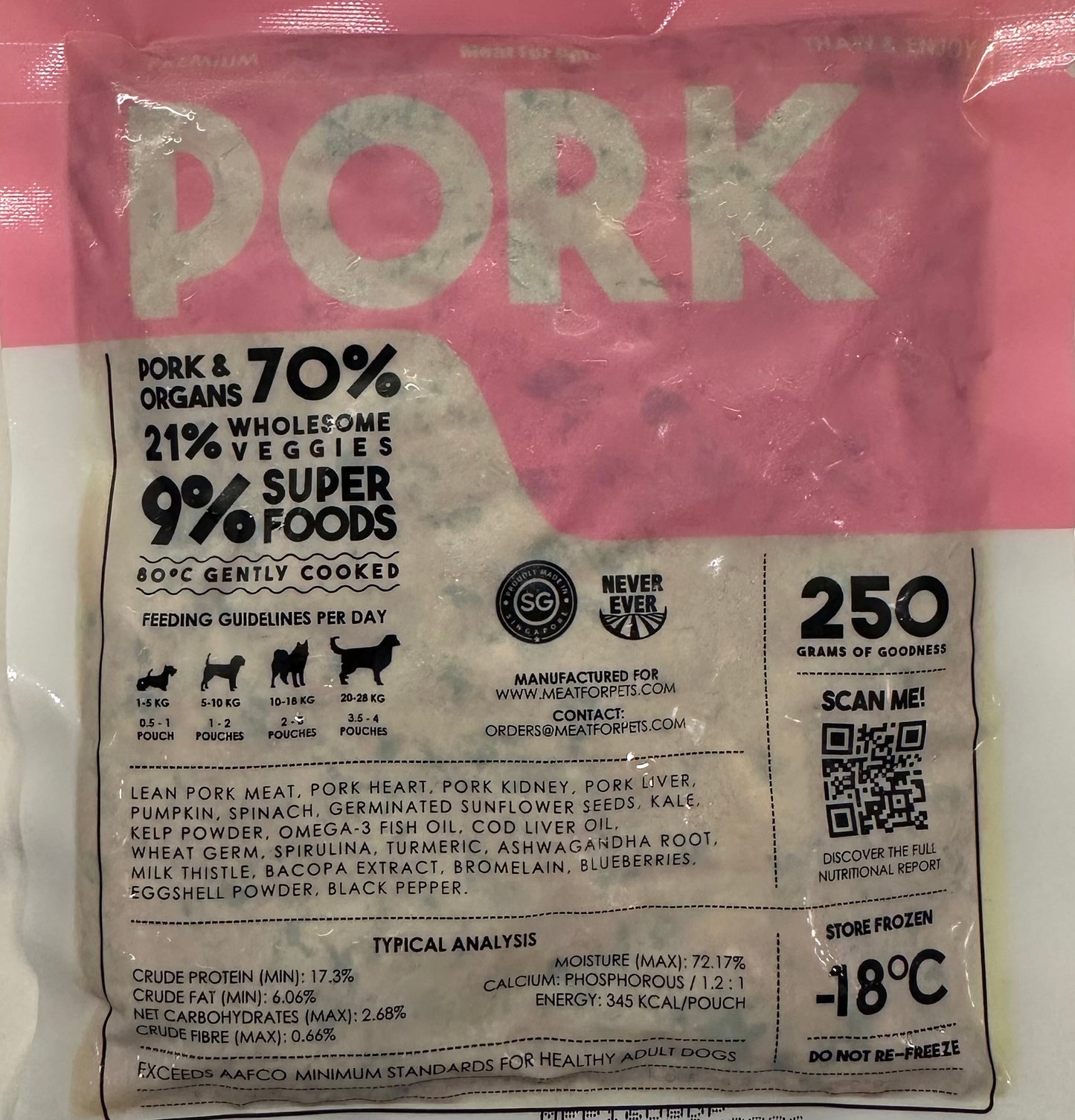 Gently Cooked Pork (250g) - Premium