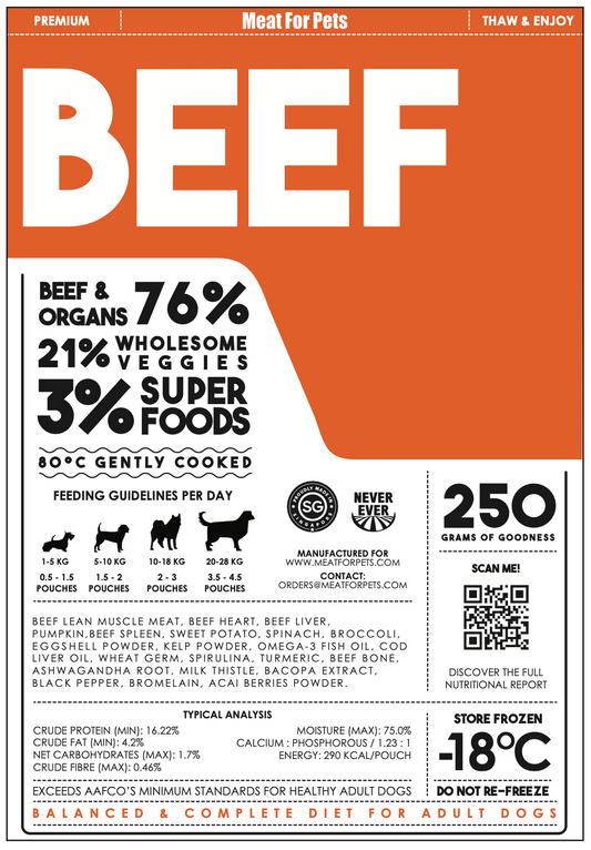 Gently Cooked Beef (250g) - Premium