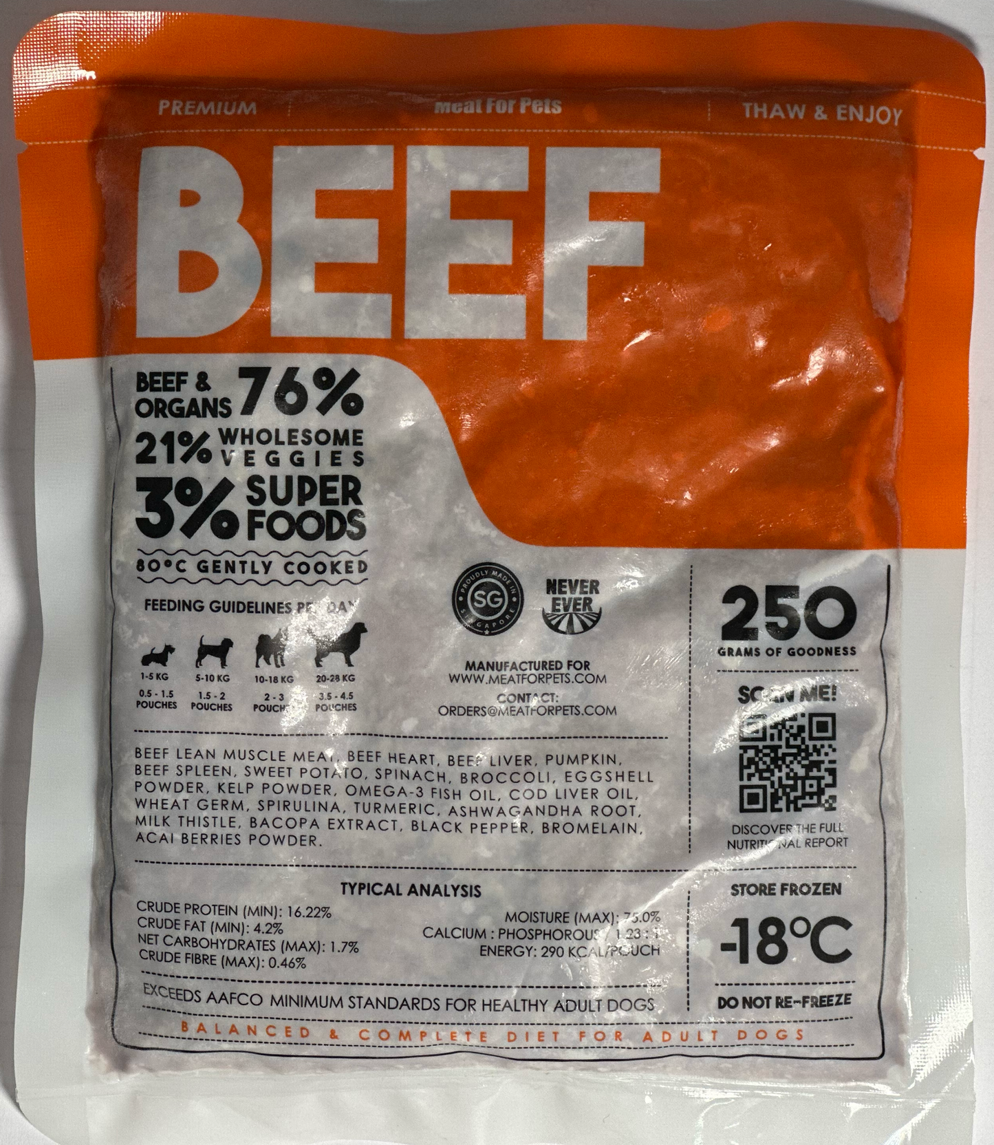 Gently Cooked Beef (250g) - Premium